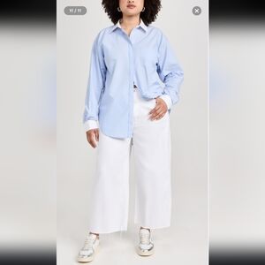 Good American Poplin Good Shirt